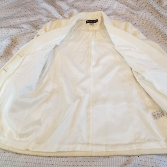 Wool Blazer by Bianca Nygård, Cream - Picture 3 of 6